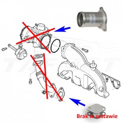 Zamiennik zaworu EGR dla samochodów VW Audi Seat Skoda z silnikami 1.9 TDI AWX AVF ASZ BTB AXC