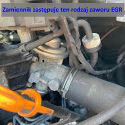 Zamiennik zaworu EGR dla samochodów VW LT Transporter z silnikami 2.5 TDI