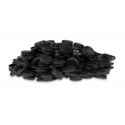 100 pieces 33 mm BMW swirl flap blanks with Viton O-ring