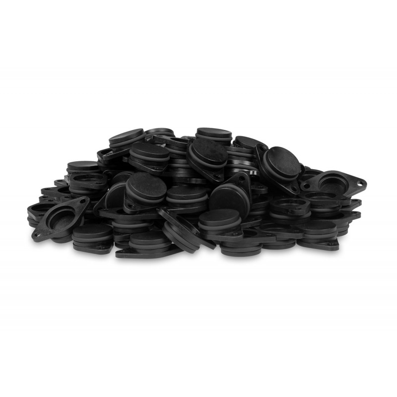 100 pieces 33 mm BMW swirl flap blanks with Viton O-ring