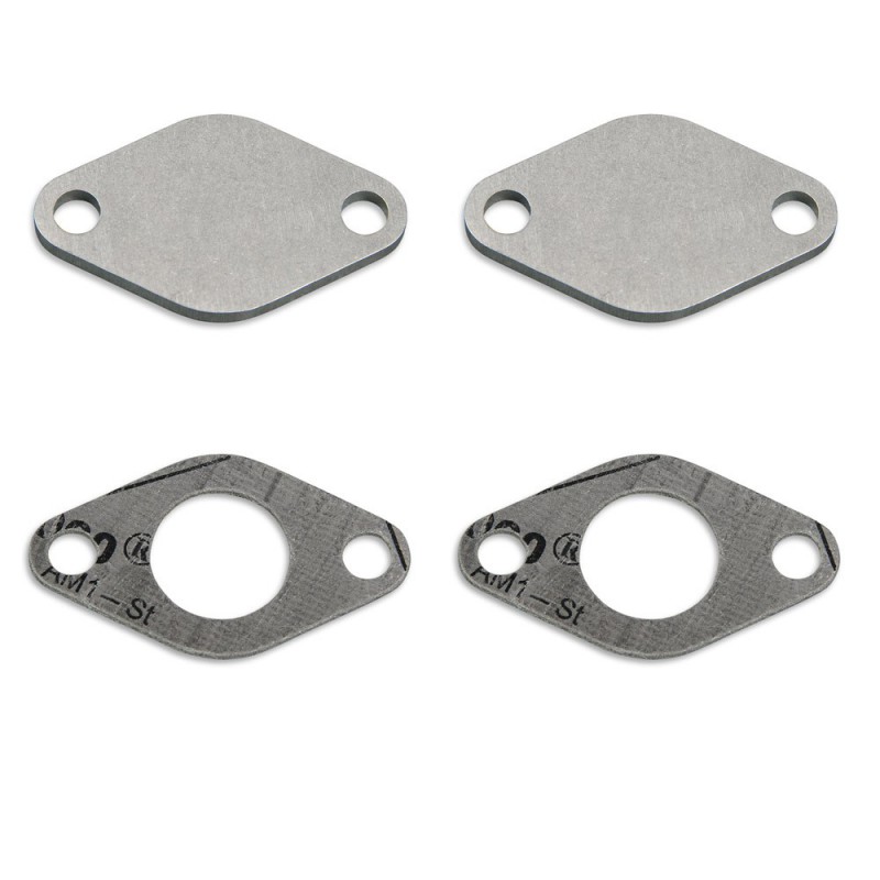 4 mm Air Pump Delete Plates with Gaskets for BMW V8 S65 engines