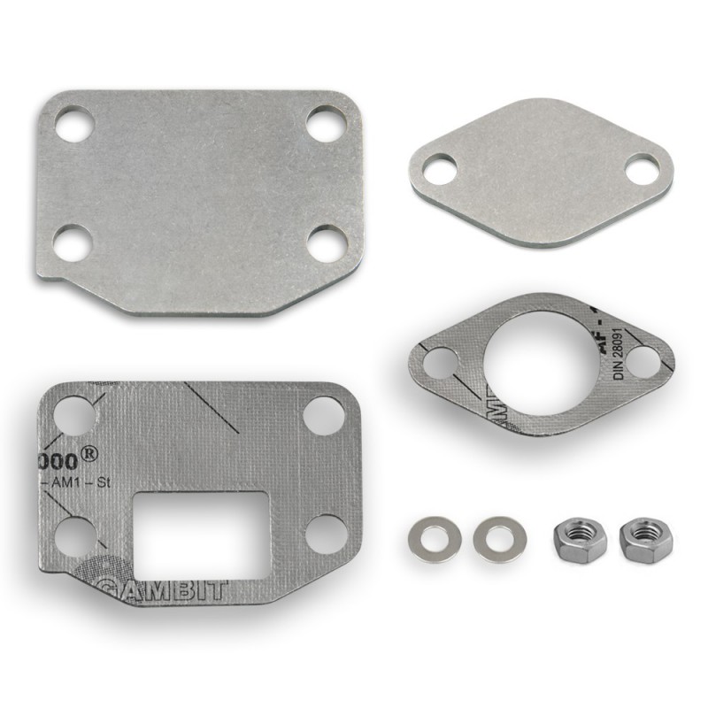 4 mm EGR valve blanking plates with gaskets for Mitsubishi with 4M41 3.2 DI-D engines