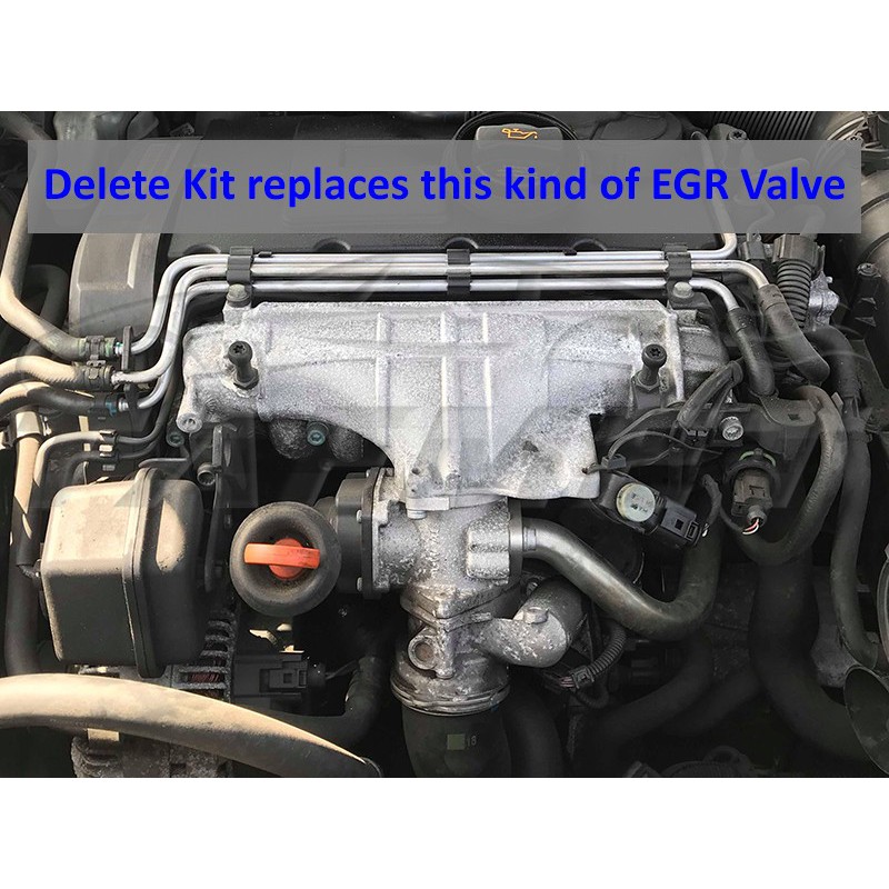 EGR Removal Delete Kit for VW Audi Seat Skoda with 2.0 TDI CBBB CAGA CFFA BMN CJC engines