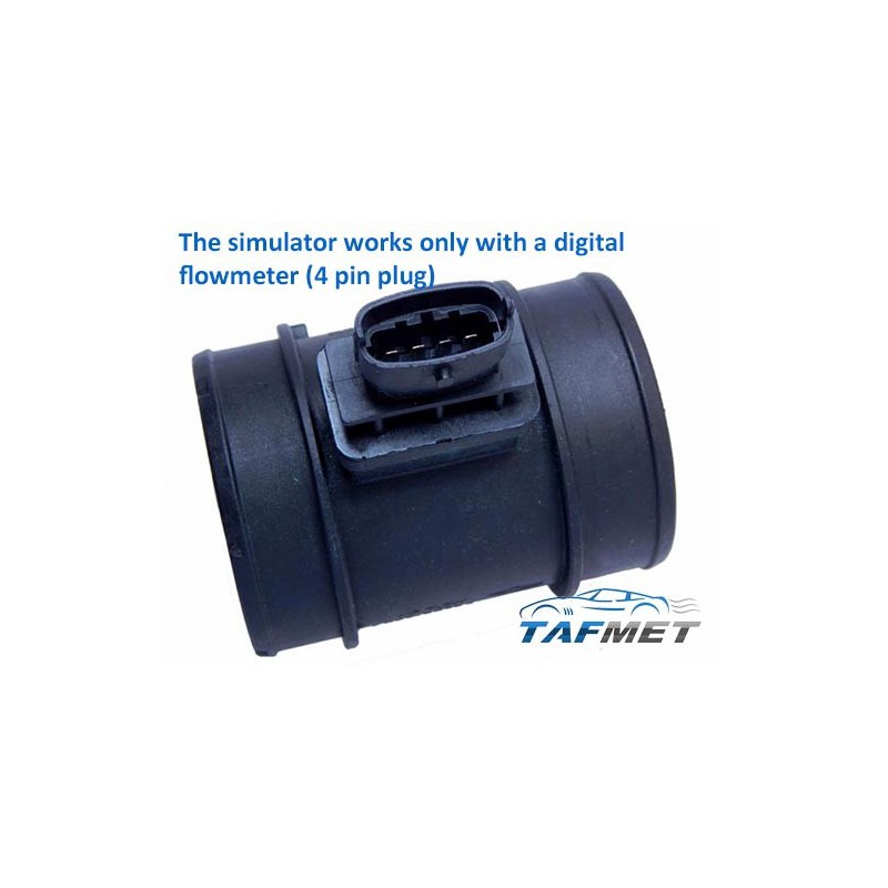 EGR valve simulator for Opel, Vauxhall, Fiat, Saab with an electric EGR valve 1.9 2.4 JTD CDTI TiD (4-Pins plug)