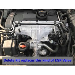 EGR Removal Delete Kit for VW Audi Seat Skoda with 1.9 2.0 TDI AXR BKC BKD BLT engines
