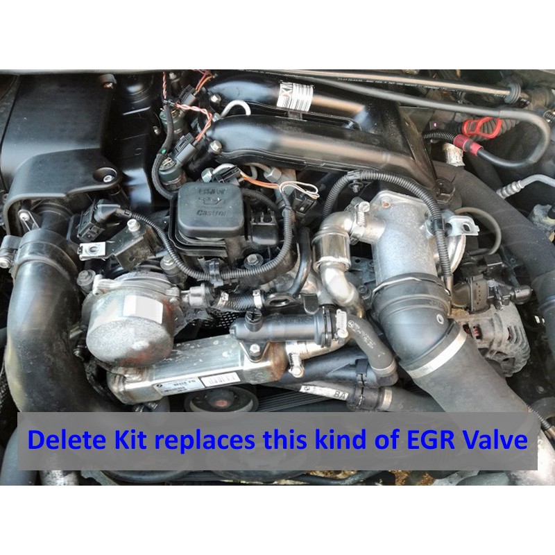 EGR Removal Delete Kit Bypass for BMW with 2.0 2.5 3.0 D M47 M57 engines