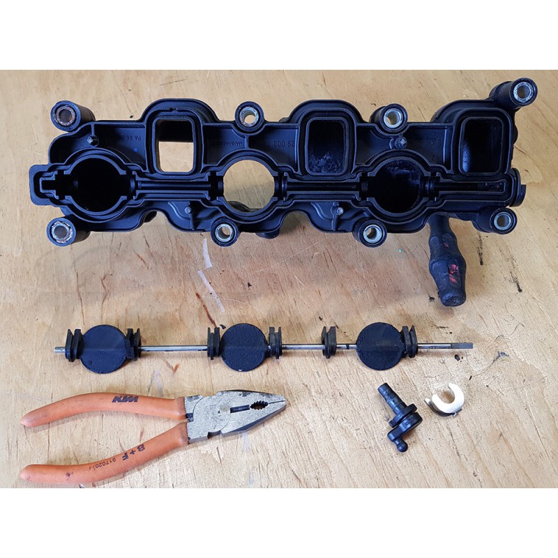 Swirl Flap Removal Kit with gaskets for Audi VW with VAG 2.7 3.0 V6 TDI engines