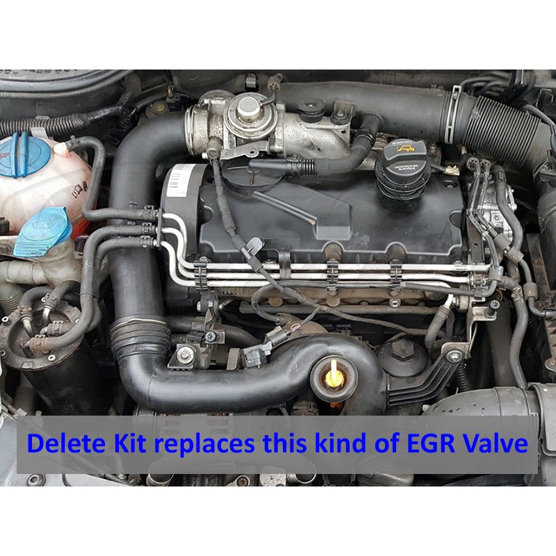 EGR Removal Delete Kit for VW Audi Seat Skoda with 1.9 2.0 TDI AXR BKC BKD  BRU engines