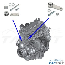 EGR Valve + EGR Cooler Delete Kit for BMW N47N N47S1 2.0 Diesel engines