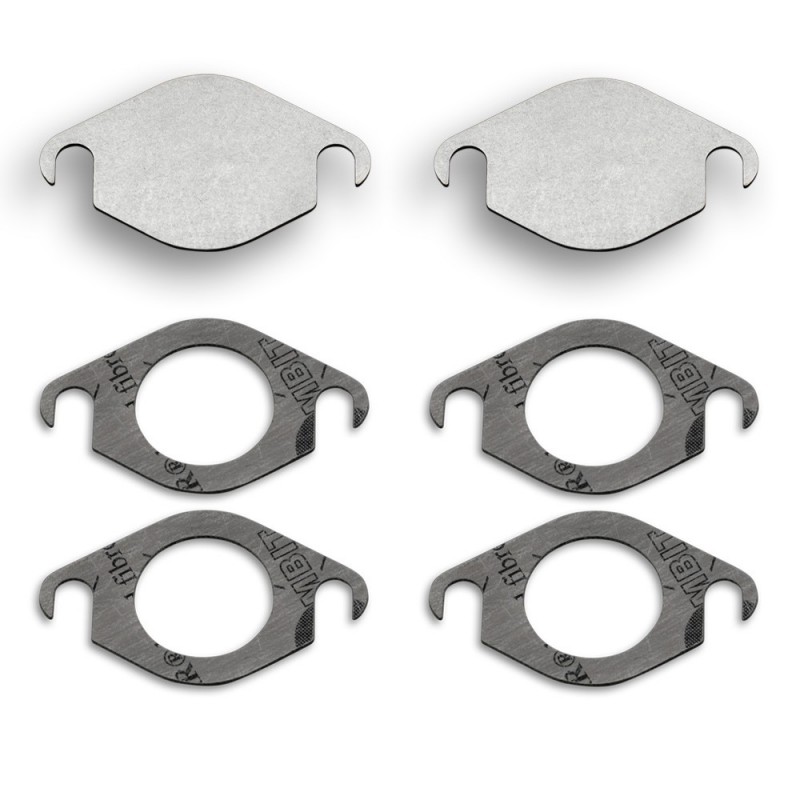 EGR Valve blanking plates with gaskets for VW Phaeton Touareg with V10 5.0 TDI engines