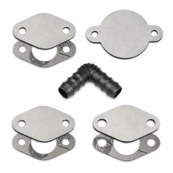 4 mm EGR valve blanking plates with gaskets for VW Audi Seat Skoda with 1.2 1.6 2.0 TDI CR engines