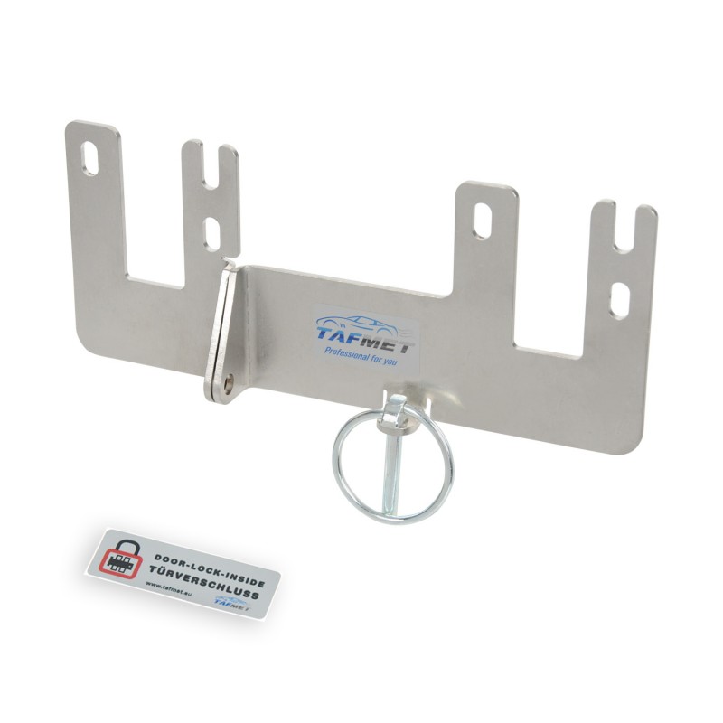 Protector Parachoques Trasero Para Mercedes Sprinter W906 / VW Crafter (2006+) - Acero Inoxidable Mate, Adhesivo 3M