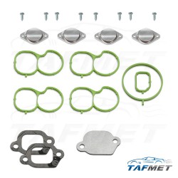 Swirl Flap Replacement with gaskets + EGR valve blanking plate for Opel Vauxhall Chevrolet 2.0 CDTI Saab 1.9 2.0 TTiD