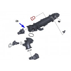 Drallklappen - Verschluss Stopfen für BMW N57N N57Z Diesel Motoren