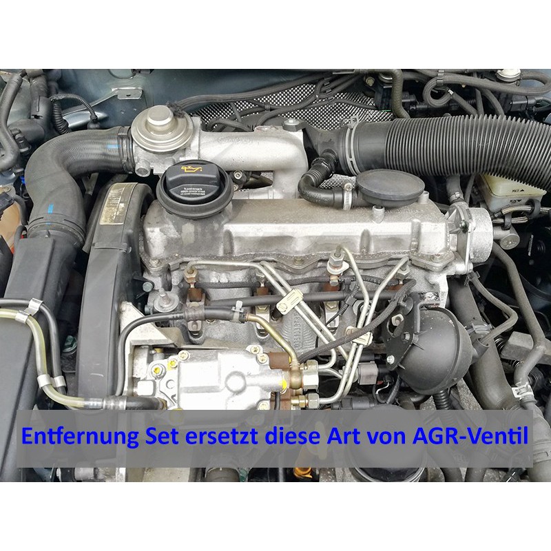 AGR Ventil Delete Entfernung Set für VW Audi Seat Skoda mit 1.9 Motoren TDI ASV ALH AHF
