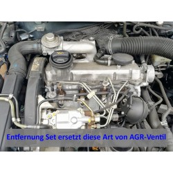 AGR Ventil Delete Entfernung Set für VW Audi Seat Skoda mit 1.9 Motoren TDI ALH ASV AJM