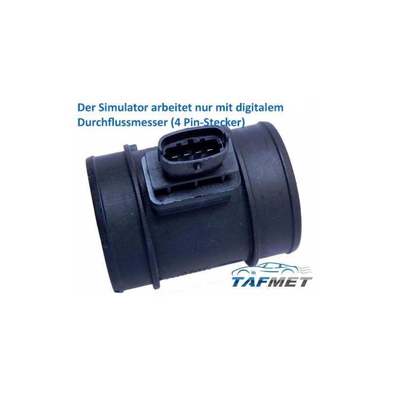AGR-Ventil Simulator für Opel Fiat Saab Motoren mit elektrischem AGR-Ventil 1.9 2.4 JTD CDTI TiD (4-poligen Stecker)