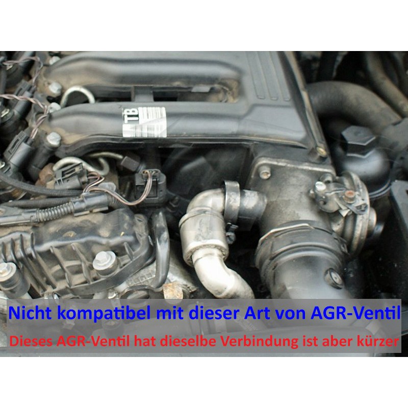 AGR Ventil Delete Entfernung Set Platte für BMW mit 2.0 2.5 3.0 D M47 M57  Motoren
