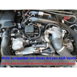 AGR Ventil Delete Entfernung Set Ersatz für BMW mit 3.0 D M57N Motoren
