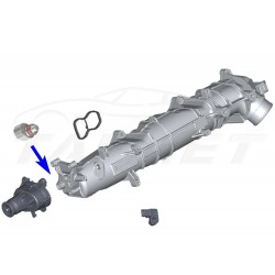 Drallklappen - Verschluss Stopfen mit Dichtungen für BMW N57N N57Z Diesel Motoren