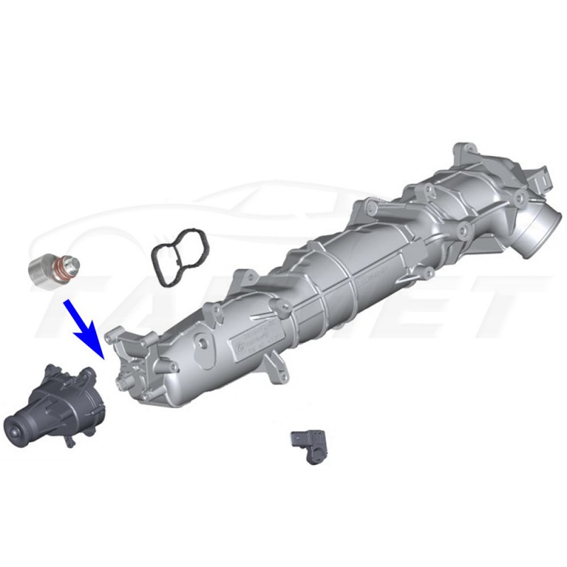 Drallklappen Verschluss-Stopfen mit Dichtungen für BMW 3.0 N57 Diesel  Motoren