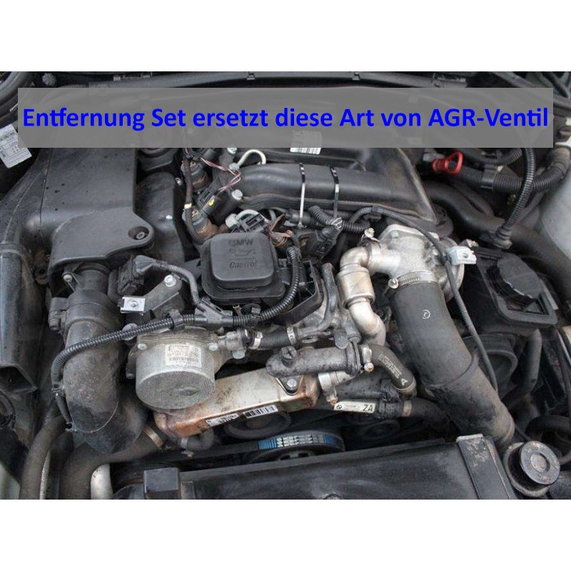AGR Ventil Entfernung Set für BMW M47N M47N2 2.0 Diesel Motoren