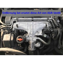 AGR Ventil Entfernung Set für VW Audi Seat Skoda mit 1.9 2.0 TDI BKD BKC BXE BRU Motoren