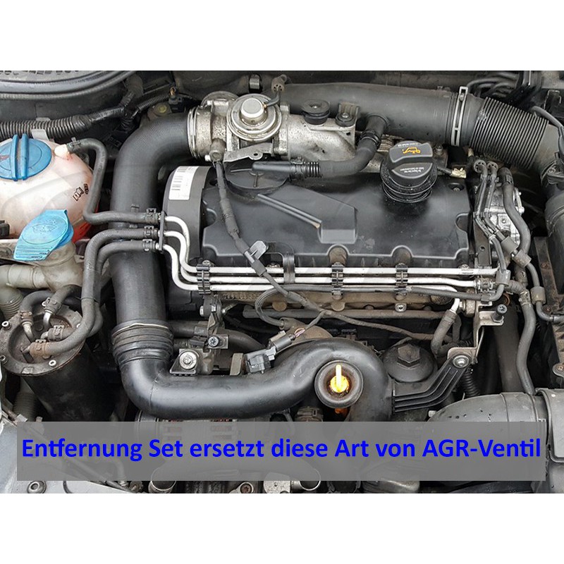 AGR Ventil Entfernung Set für VW Audi Seat Skoda mit 2.0 TDI BKD AZV BXE  AXR Motoren