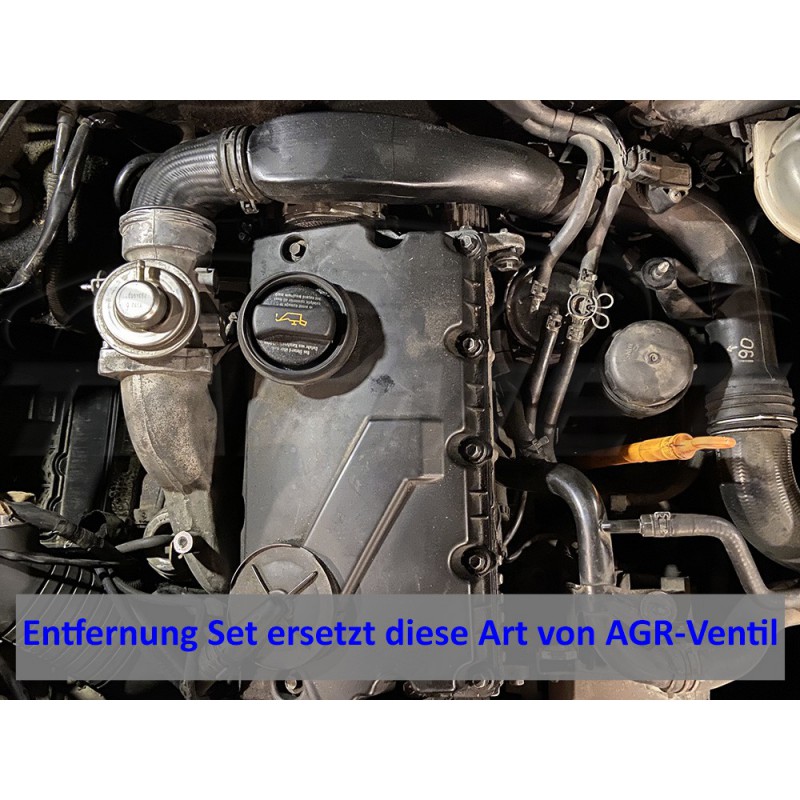 AGR Ventil Entfernung Set für VW Audi Seat Skoda F_EGR_03/ZU - FMIC