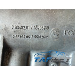 Drallklappen Entfernung Set mit Dichtung + AGR Verschlussplatte für Alfa Romeo Fiat Opel Cadillac Saab mit 1.9 Diesel Motoren